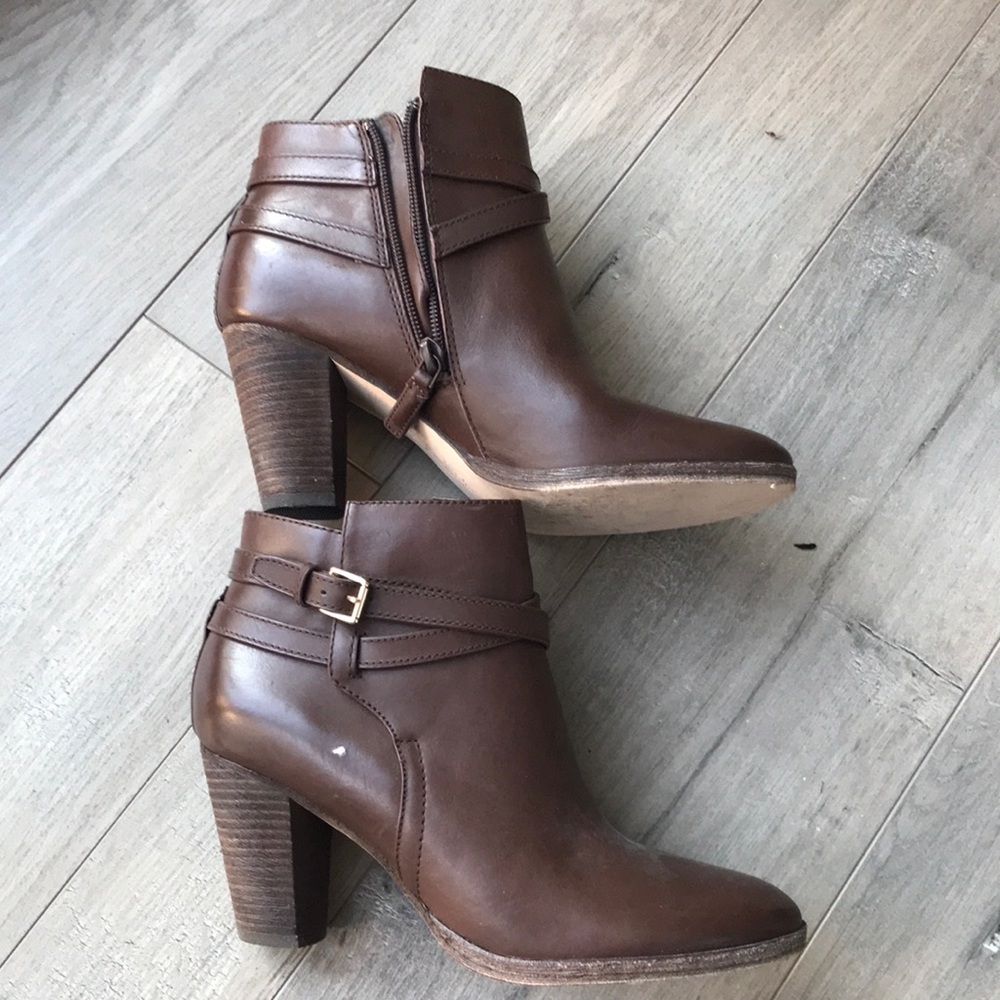 Cole Hahn Brown ankle boots, 6 1/2